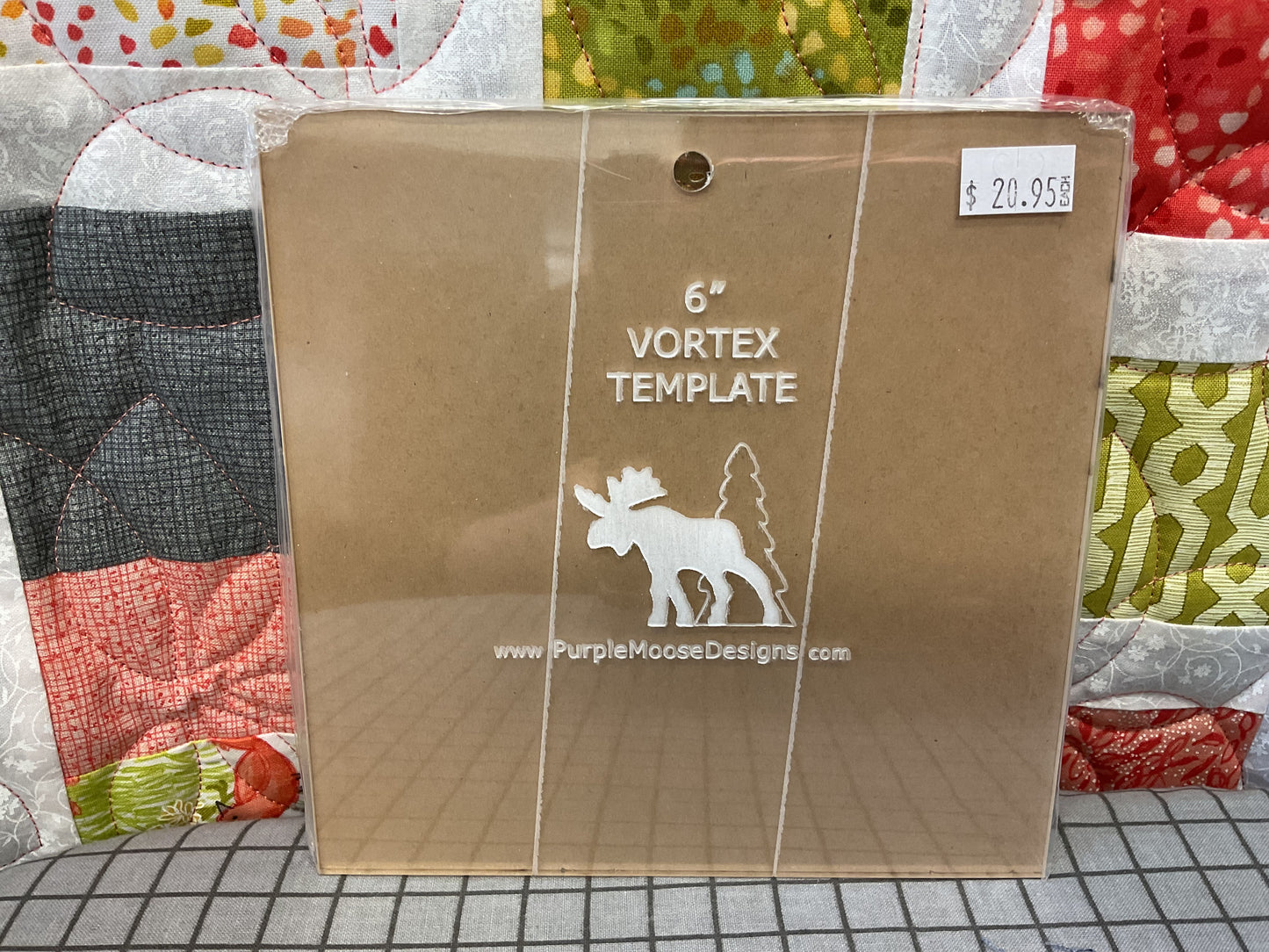 Votex pattern and template by Purple Moose Designs