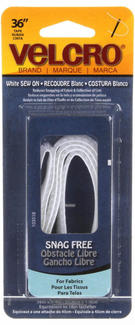 Velcro-hook and loop tape 3/4”x36”