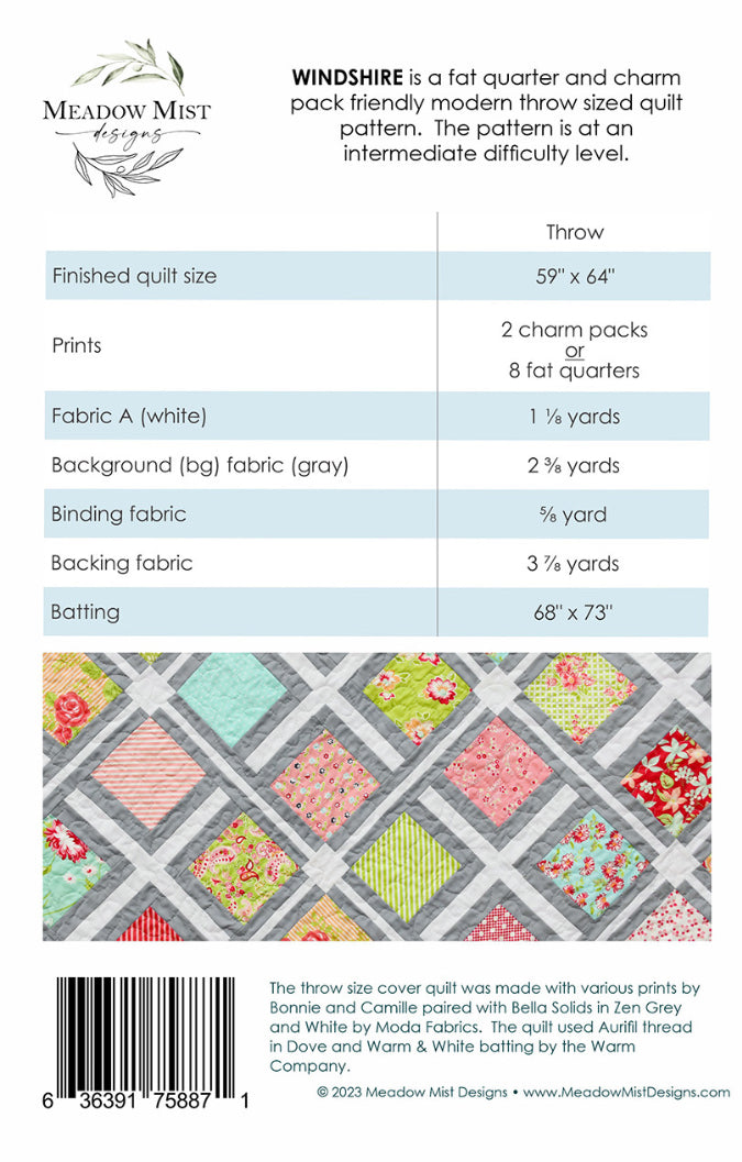 Woodshire pattern