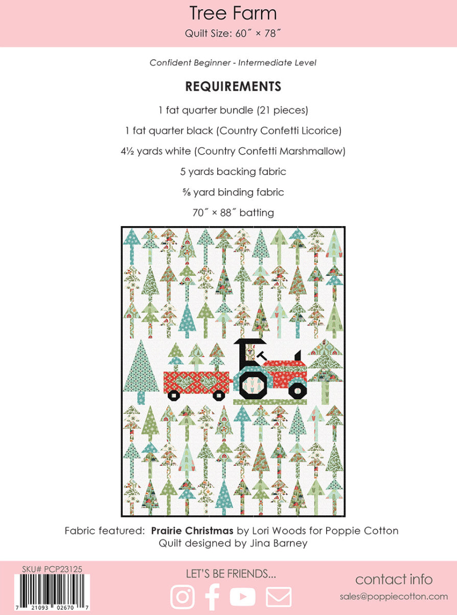 Tree Farm pattern by Poppie Cotton