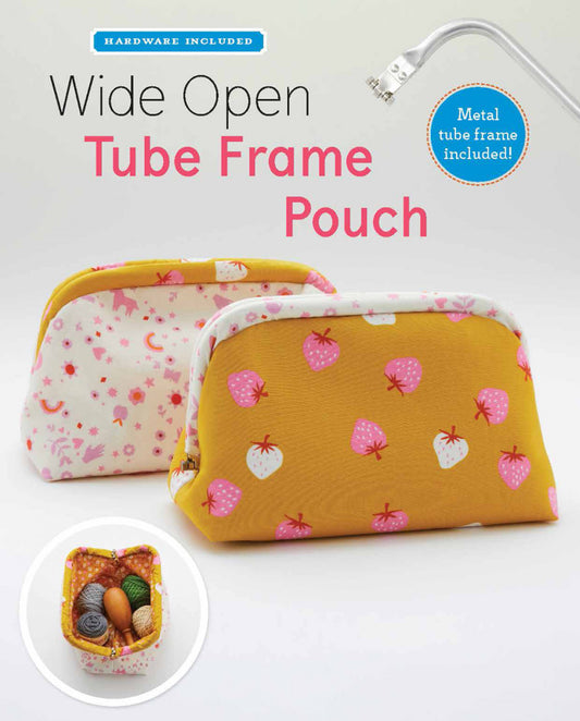 Wide Open Tube Frame Pouch pattern and hardware