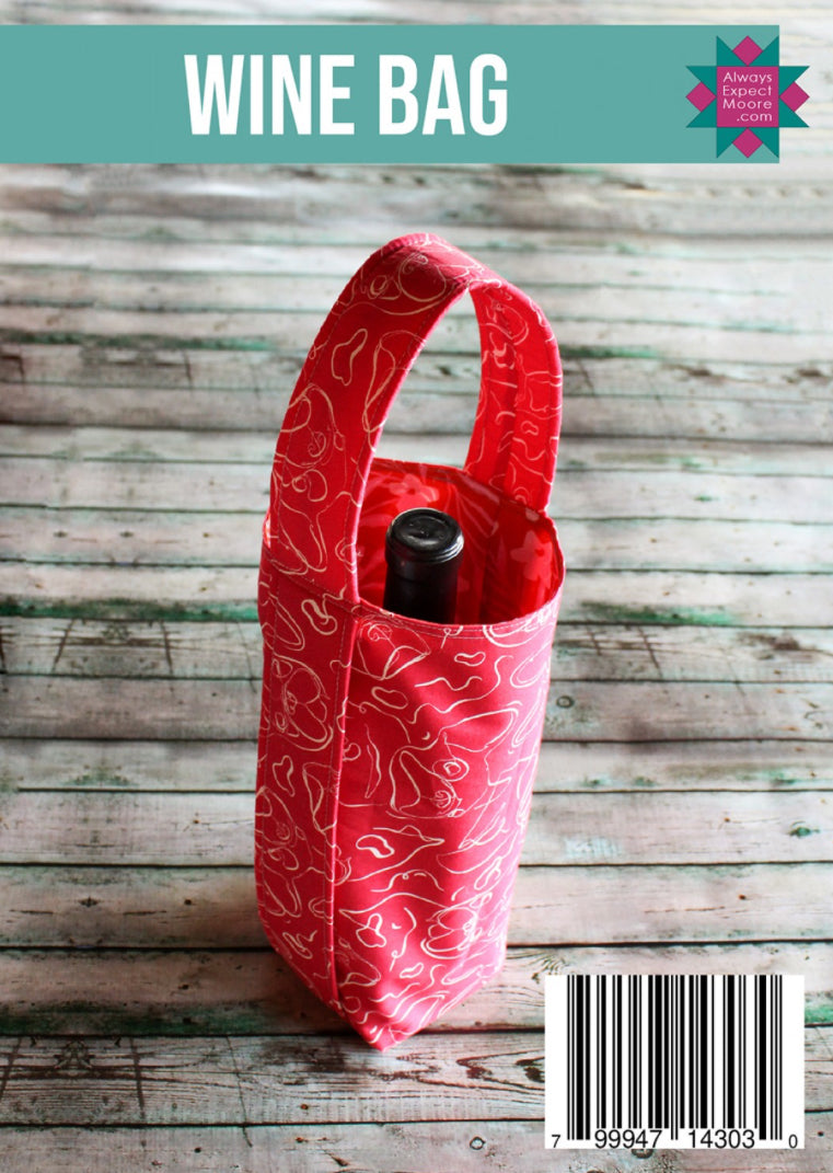 Wine bag pattern by Carolina Moore