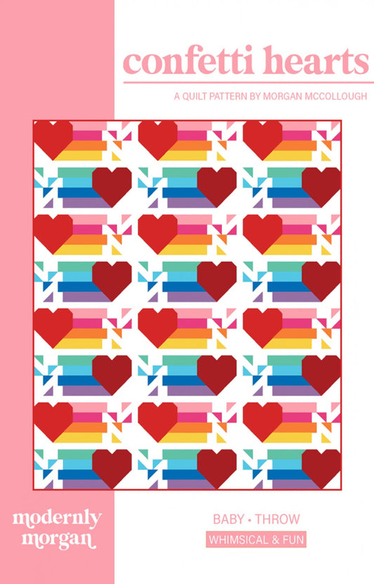 Confetti Hearts Pattern