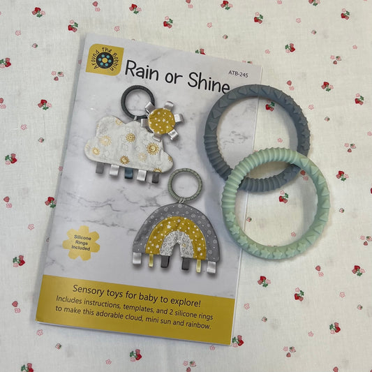 Rain or Shine pattern and 2 rings