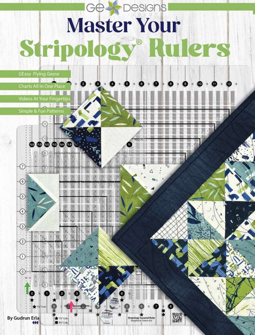 Master Your Stripology Rulers book by GE Designs