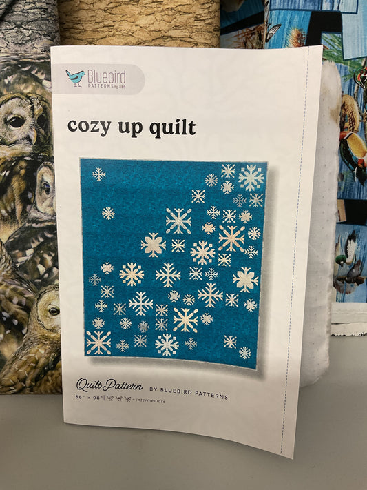 Cozy Up Quilt pattern by Bluebird Patterns