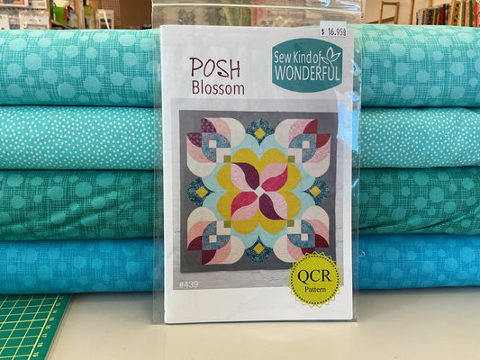 Posh Blossom pattern by Sew Kind of Wonderful