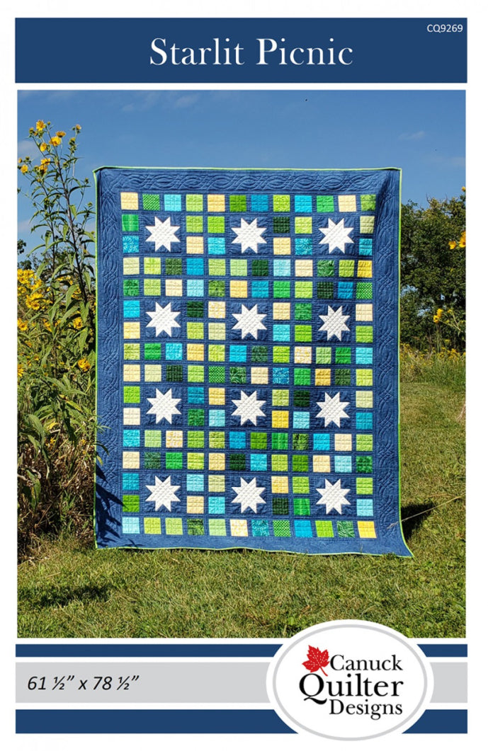 Starlit Picnic pattern by Canuck Quilters Designs