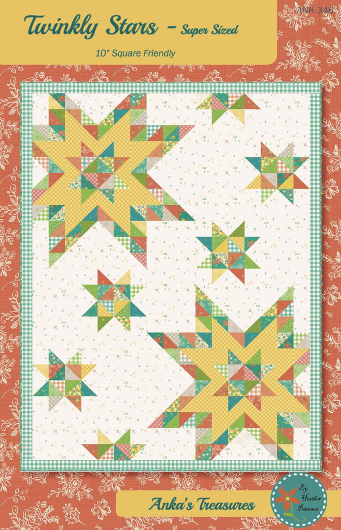 Twinkly Stars pattern by Heather Peterson