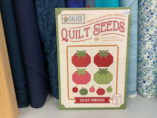 Calico Quilt Seeds tomatoe pattern