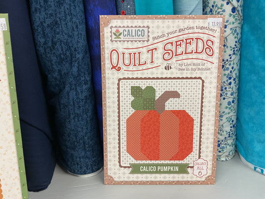 Calico Quilt Seeds Pumpkin pattern