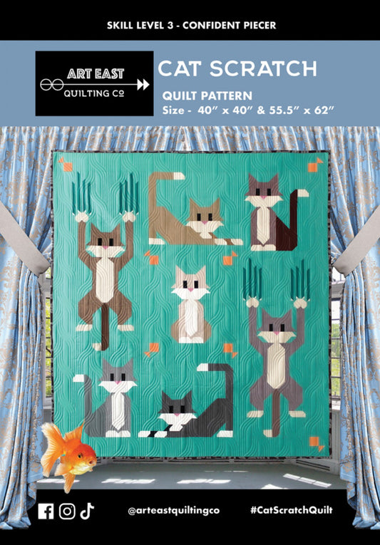 Cat Scratch pattern by Art East