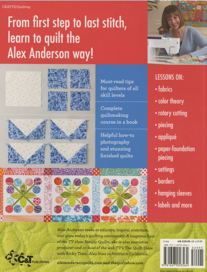 All Thing Quilting Book by Alex Anderson