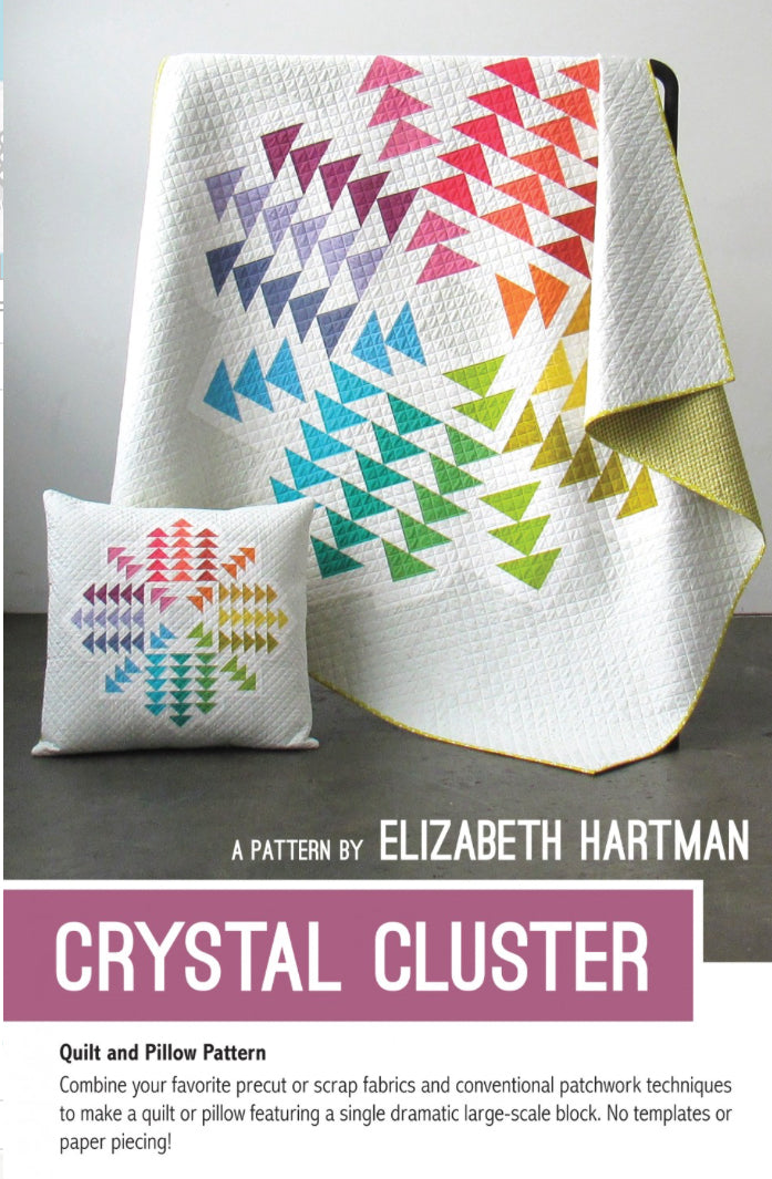 Crystal Cluster pattern by Elizabeth Hartman