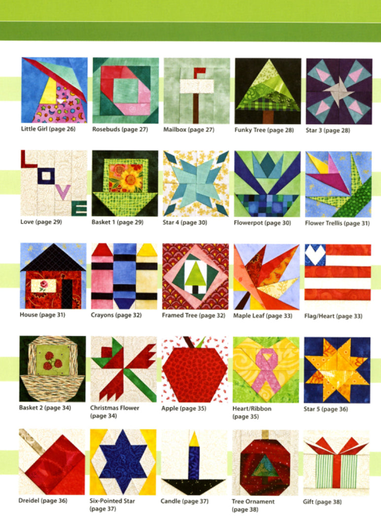 50 Little Paper-Pieced Blocks book by Carol Doak