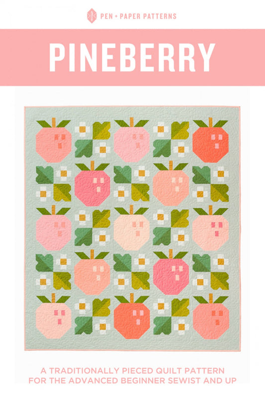 Pineberry pattern by Pen and Paper Patterns