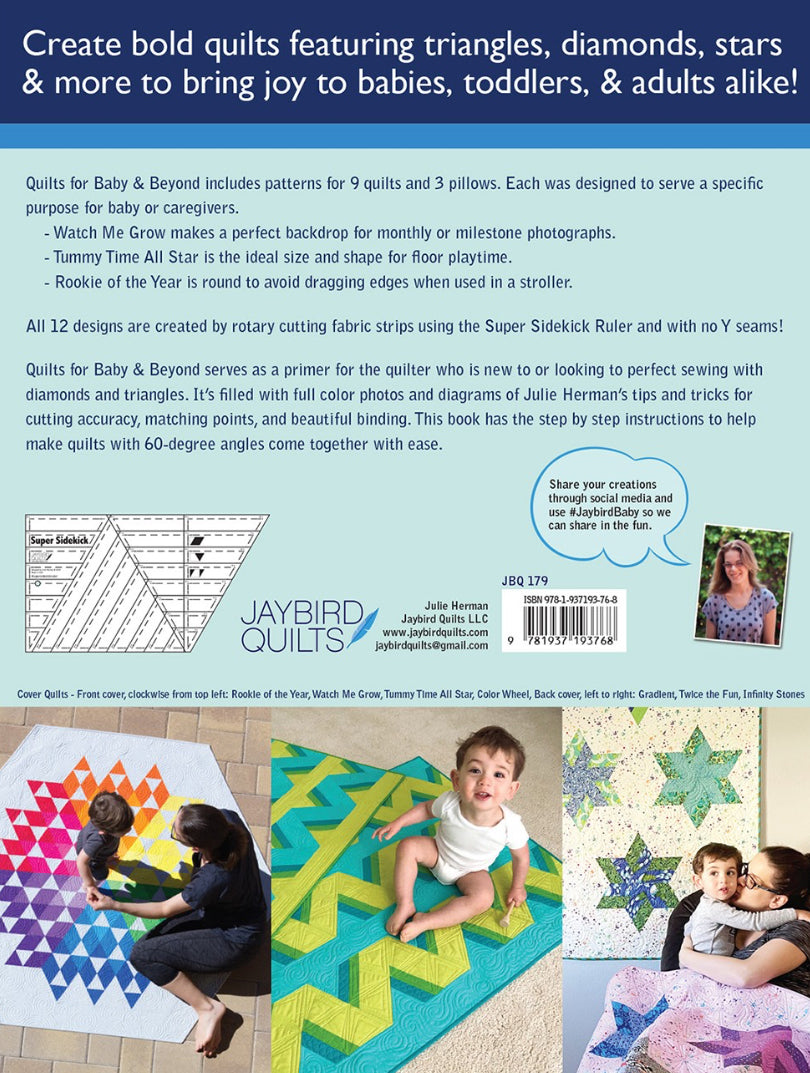 Quilts for Baby & Beyond book and ruler