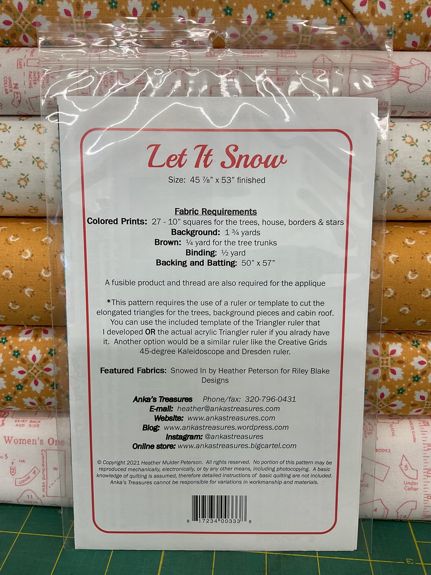 Let It Snow pattern by Anka’s Treasures