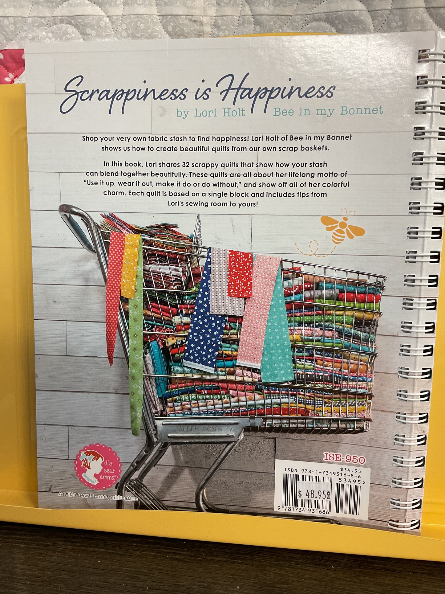 Scrappiness is Happiness book by Lori Holt