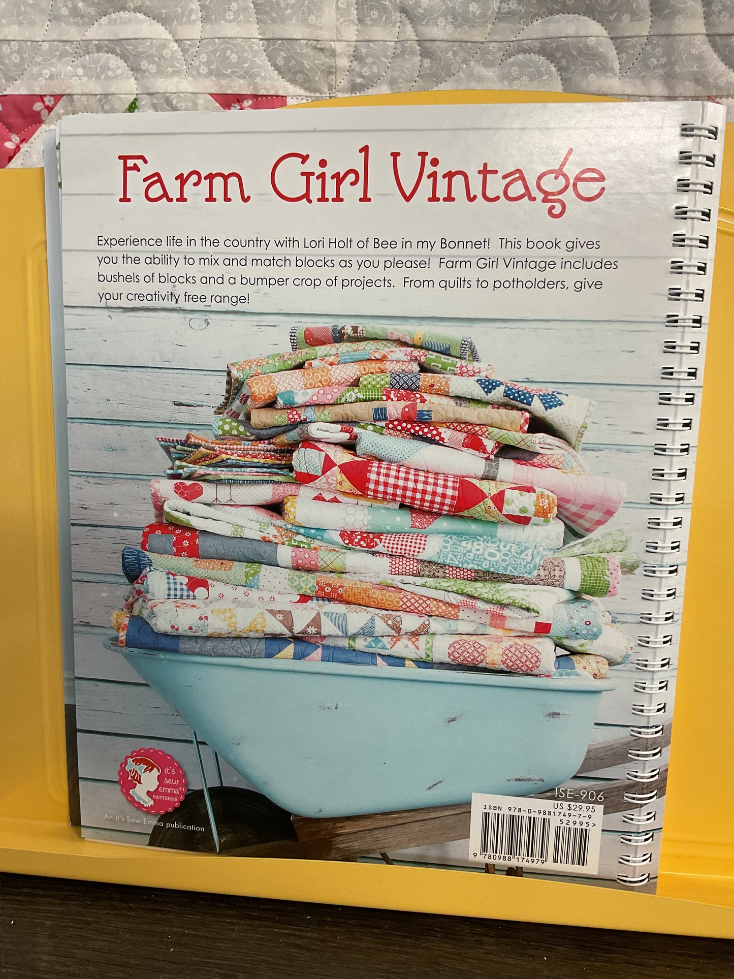 Farm Girl Vintage book by Lori Holt