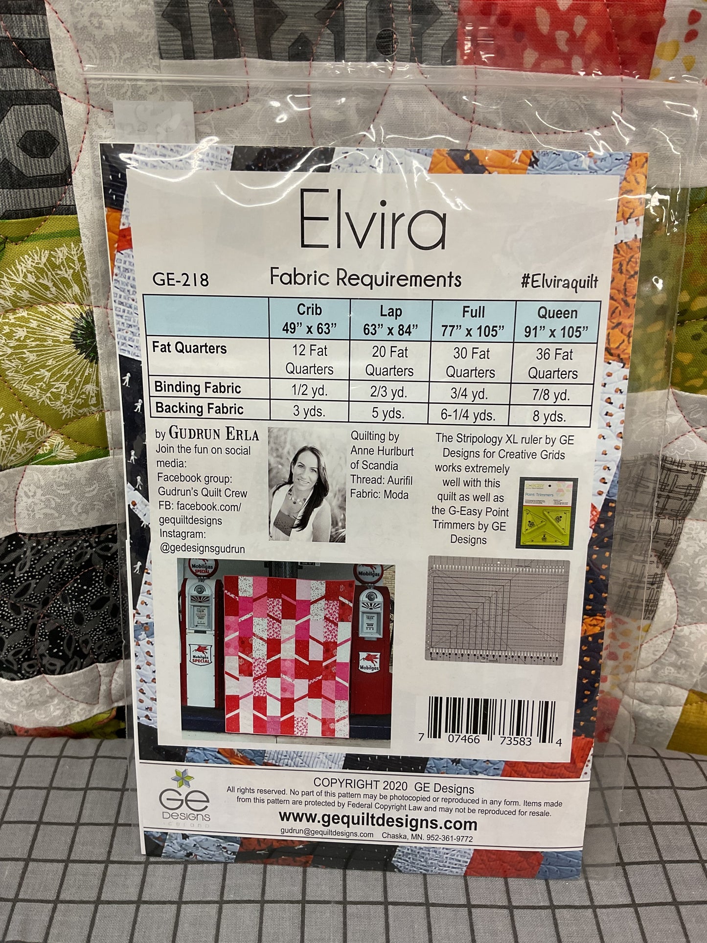 Elvira pattern by GE Designs