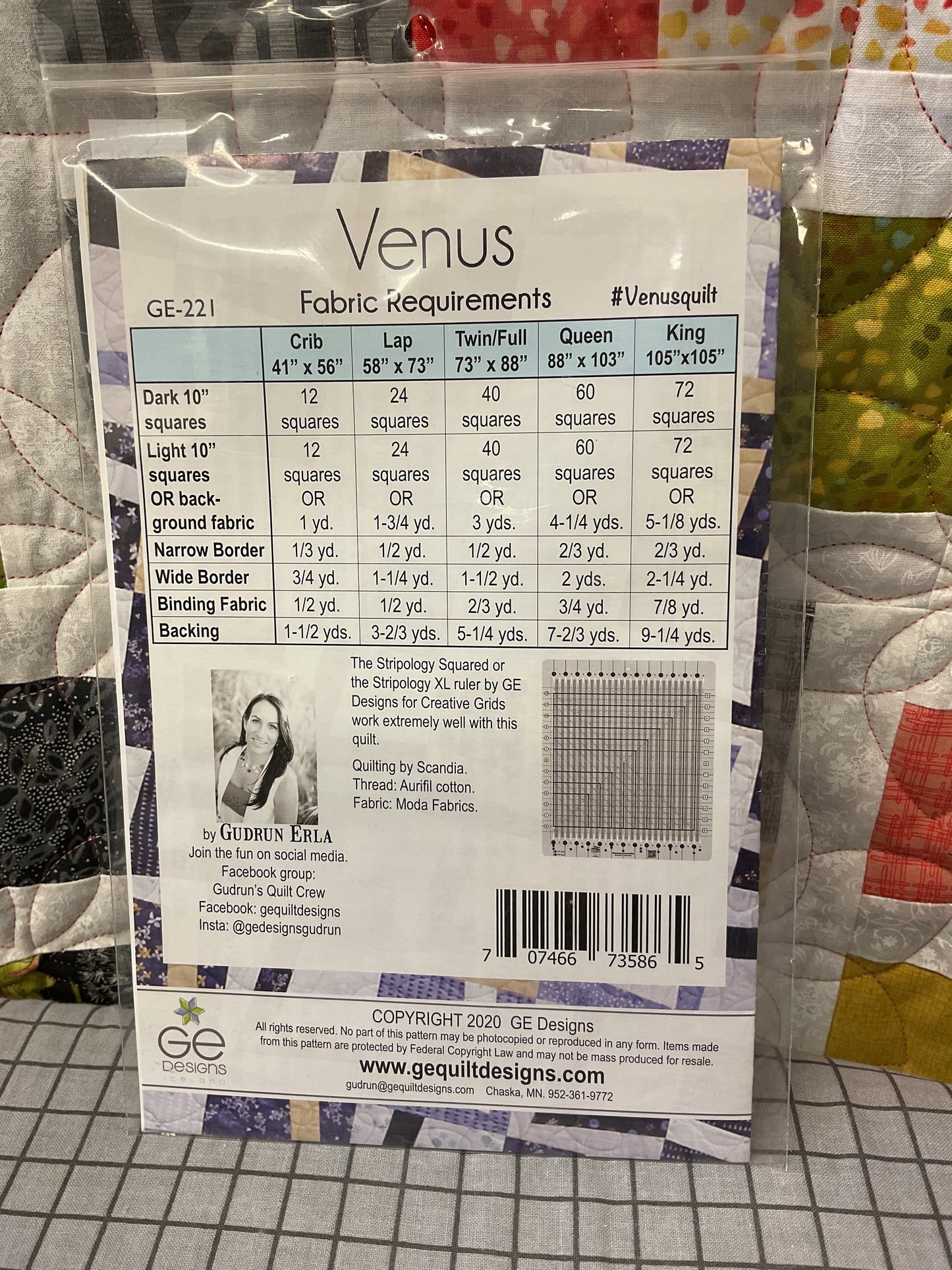 Venus pattern by GE Designs