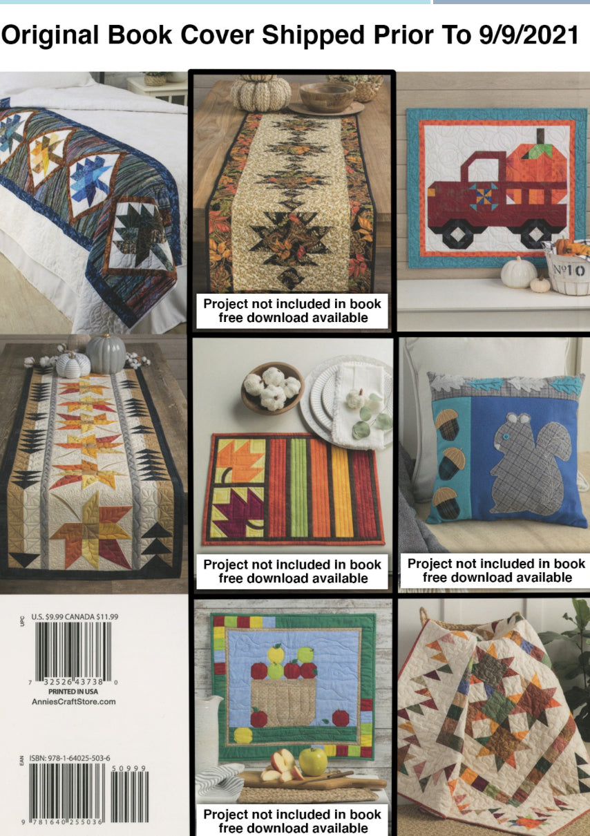 Quilts for Autumn book by Annie’s Quilting