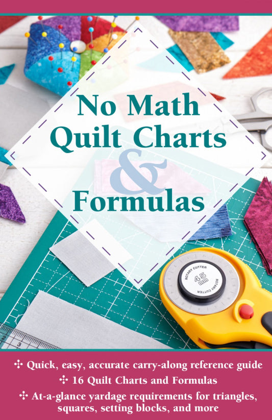 No Math Quilt Charts and Formulas pocket book