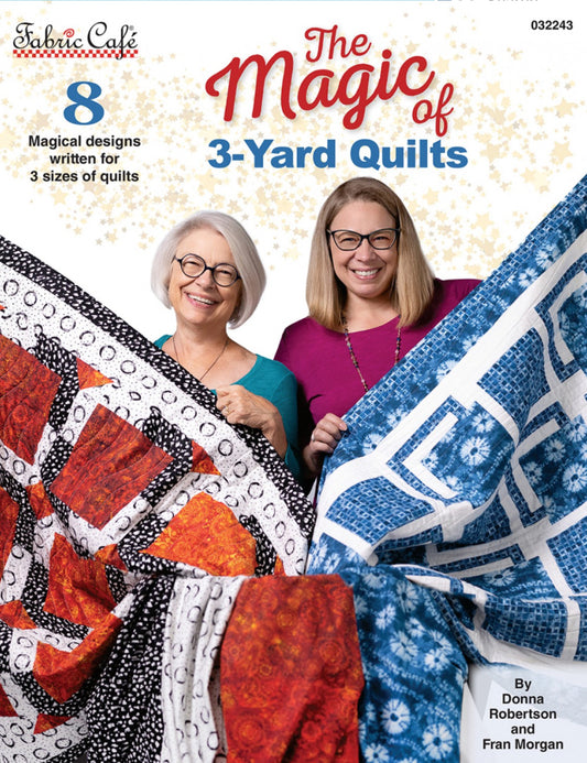 The Magic of 3-Yard Quilts book by Fabric Cafe