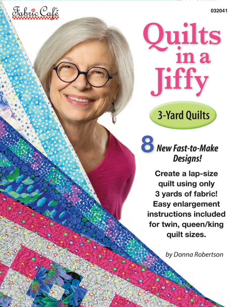 Quilts in a Jiffy book by Fabric Cafe