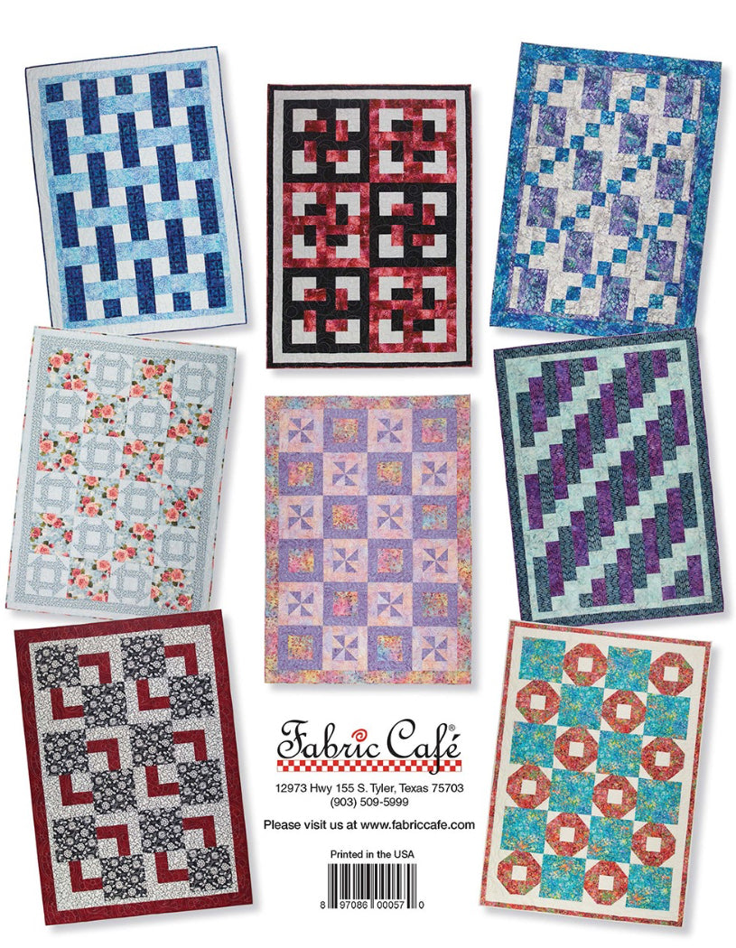 Quick As A Wink 3-Yard Quilts book by Fabric Cafe