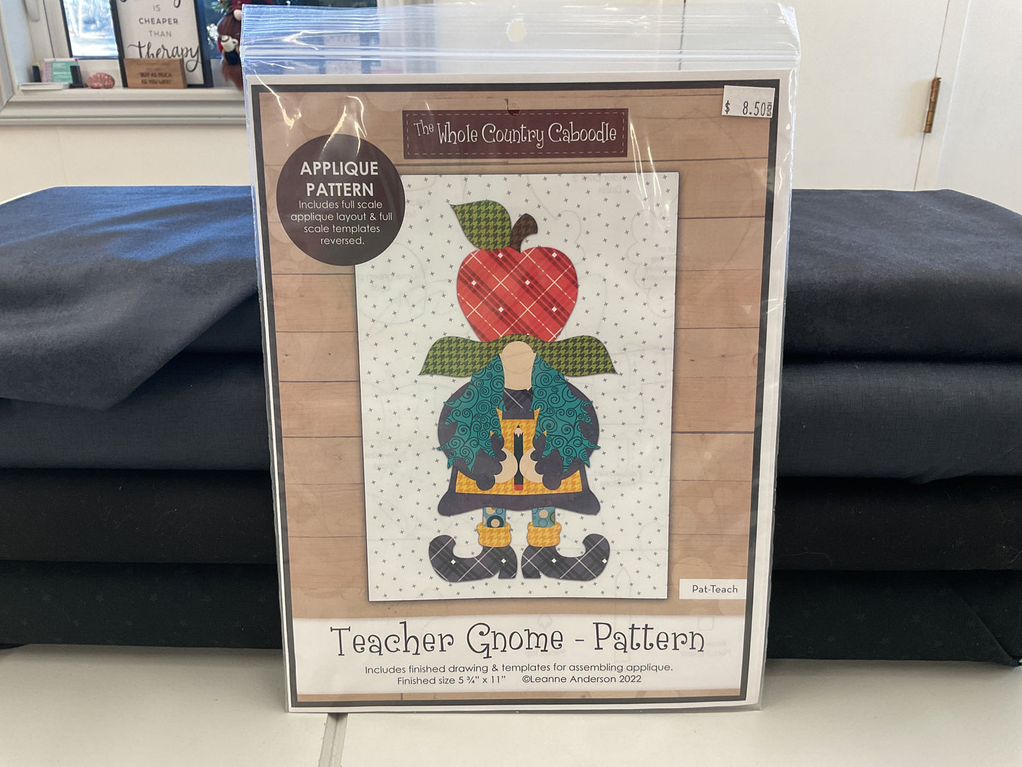 Whole Country Caboodle Teacher Gnome pattern